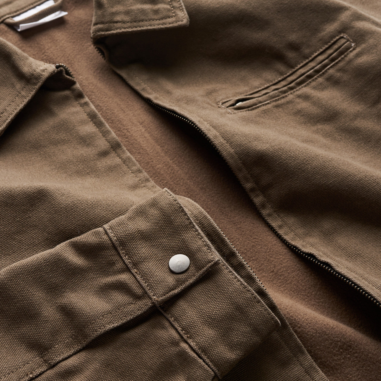 Canvas Heavy Jacket - BACK
