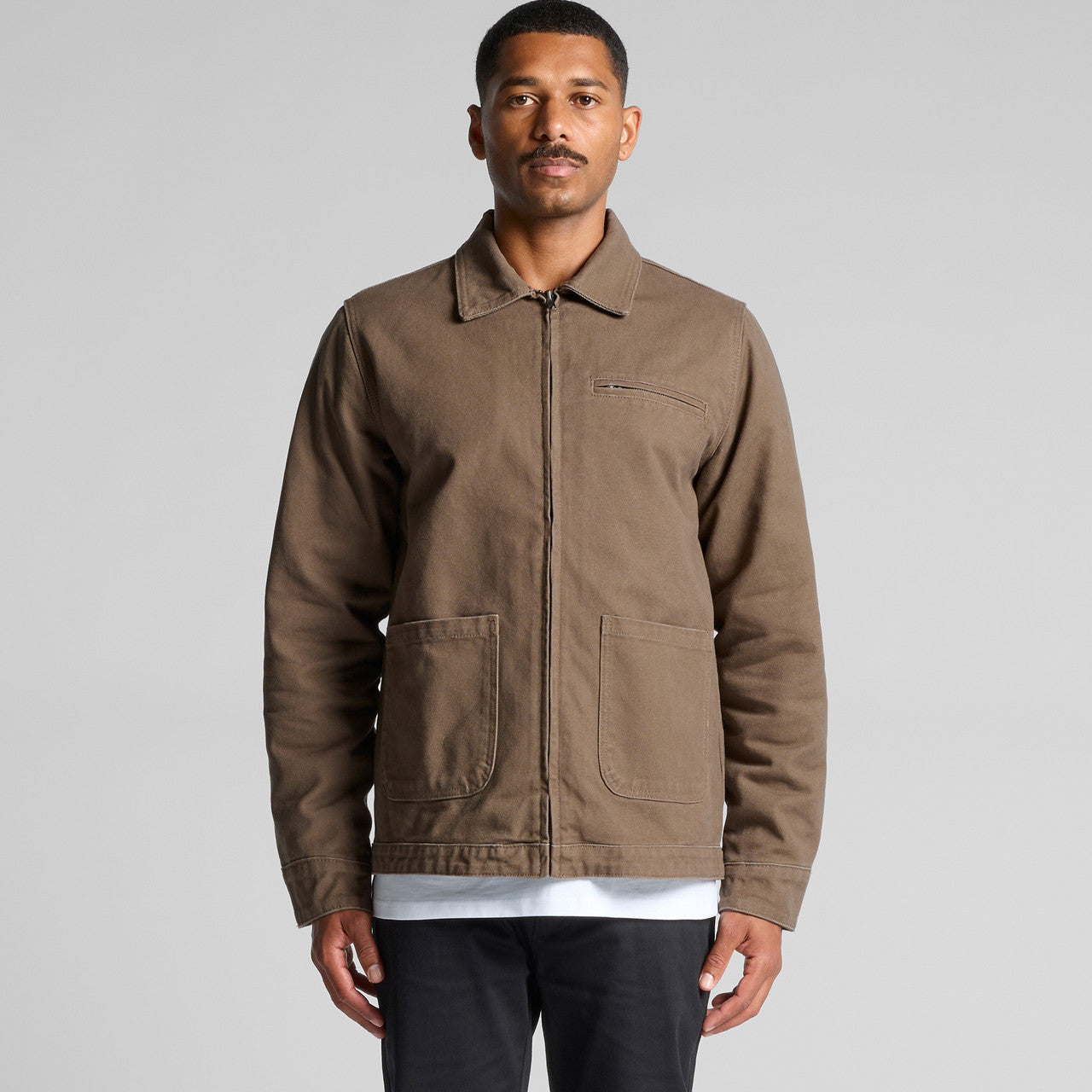 Canvas Heavy Jacket - BACK