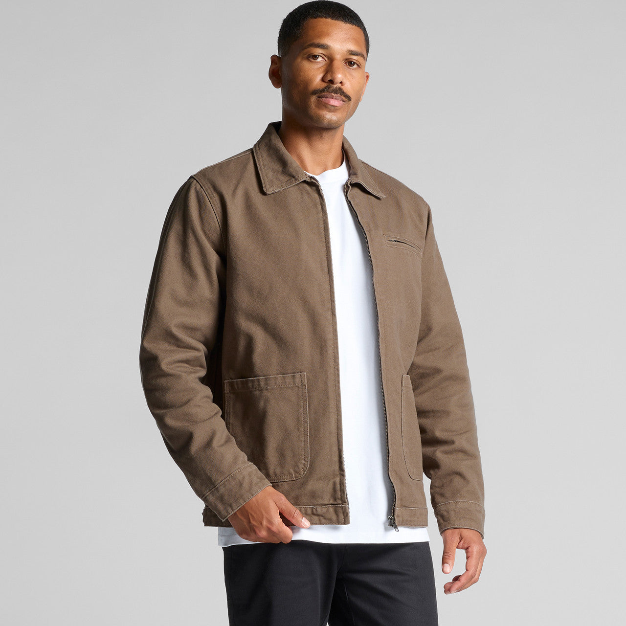Canvas Heavy Jacket - BACK