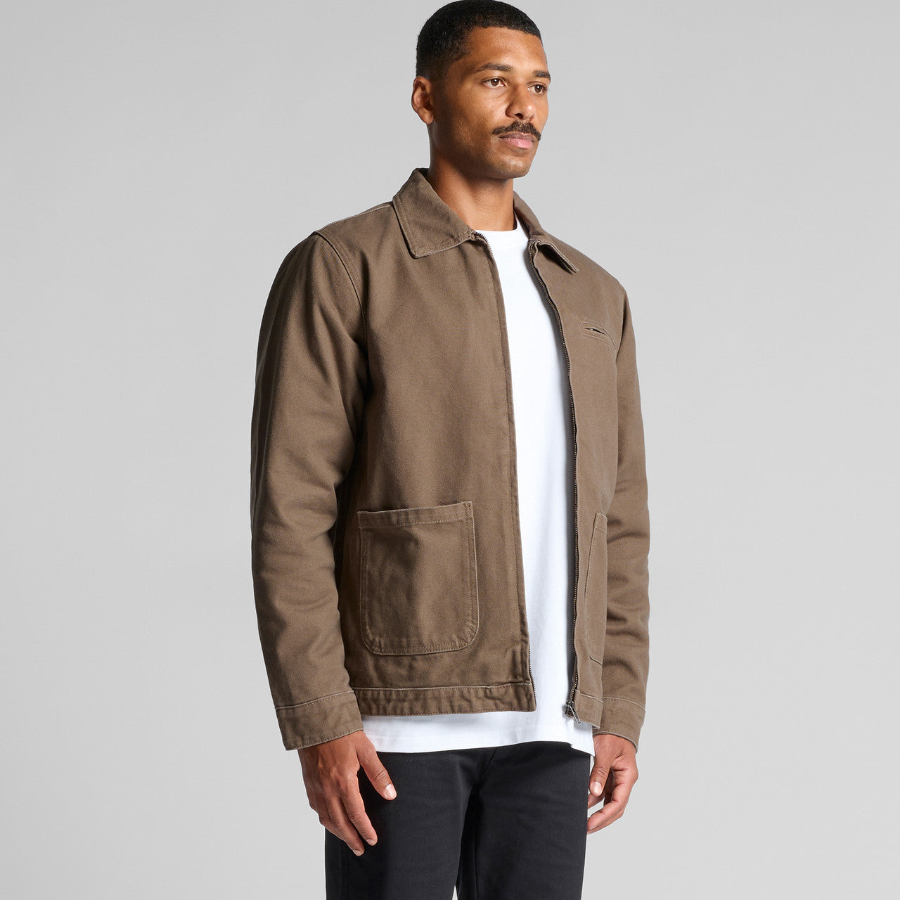 Canvas Heavy Jacket - SIDE