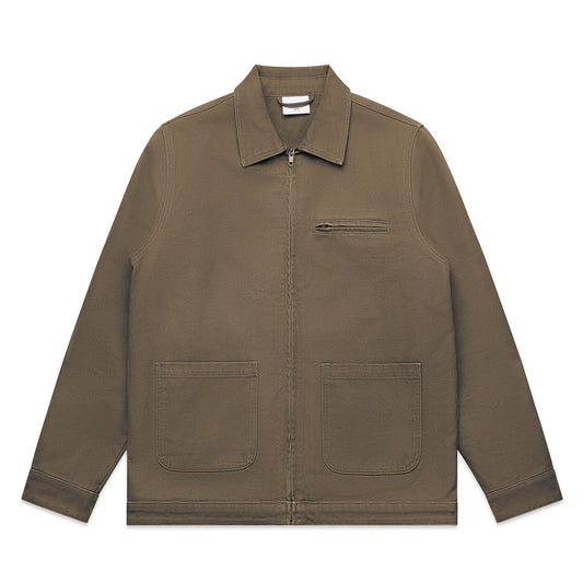 Canvas Heavy Jacket - Walnut