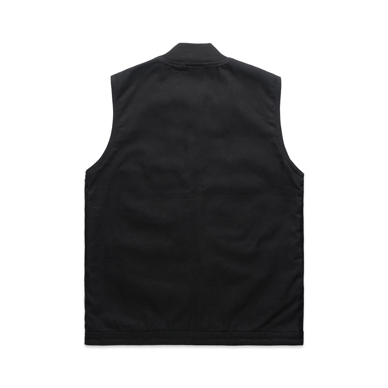 Canvas Heavy Vest – Jacket - BLACK - BACK