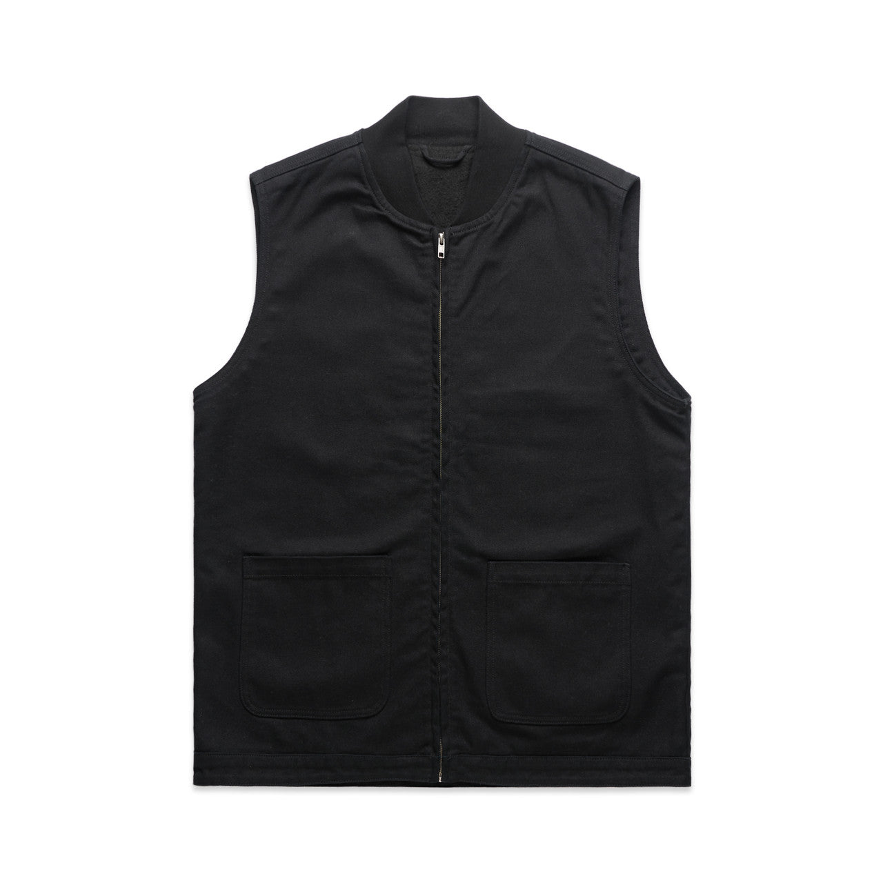 Canvas Heavy Vest – Jacket - Black