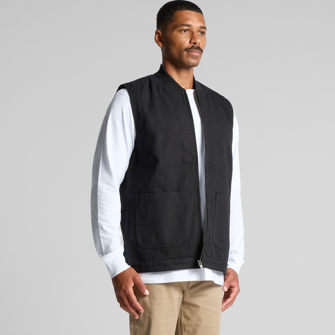 Canvas Heavy Vest – Jacket - TURN