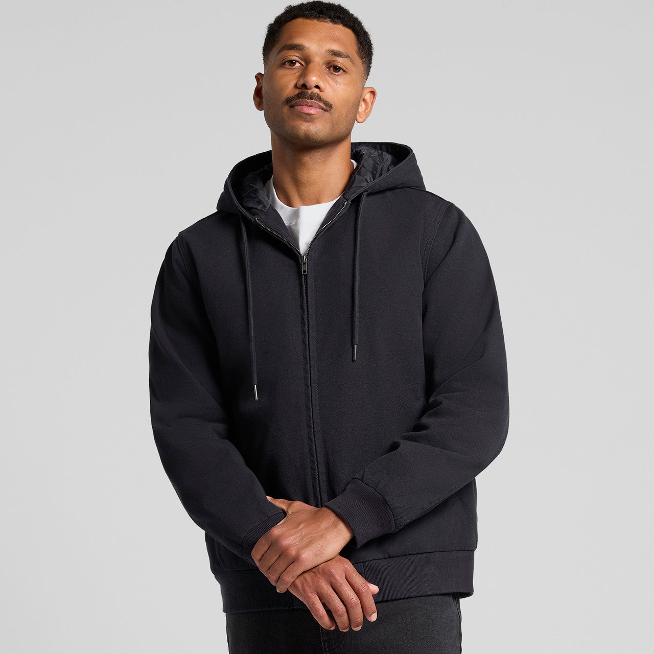 Canvas Bomber Hood Jacket – Hoodie - EXTRA 1