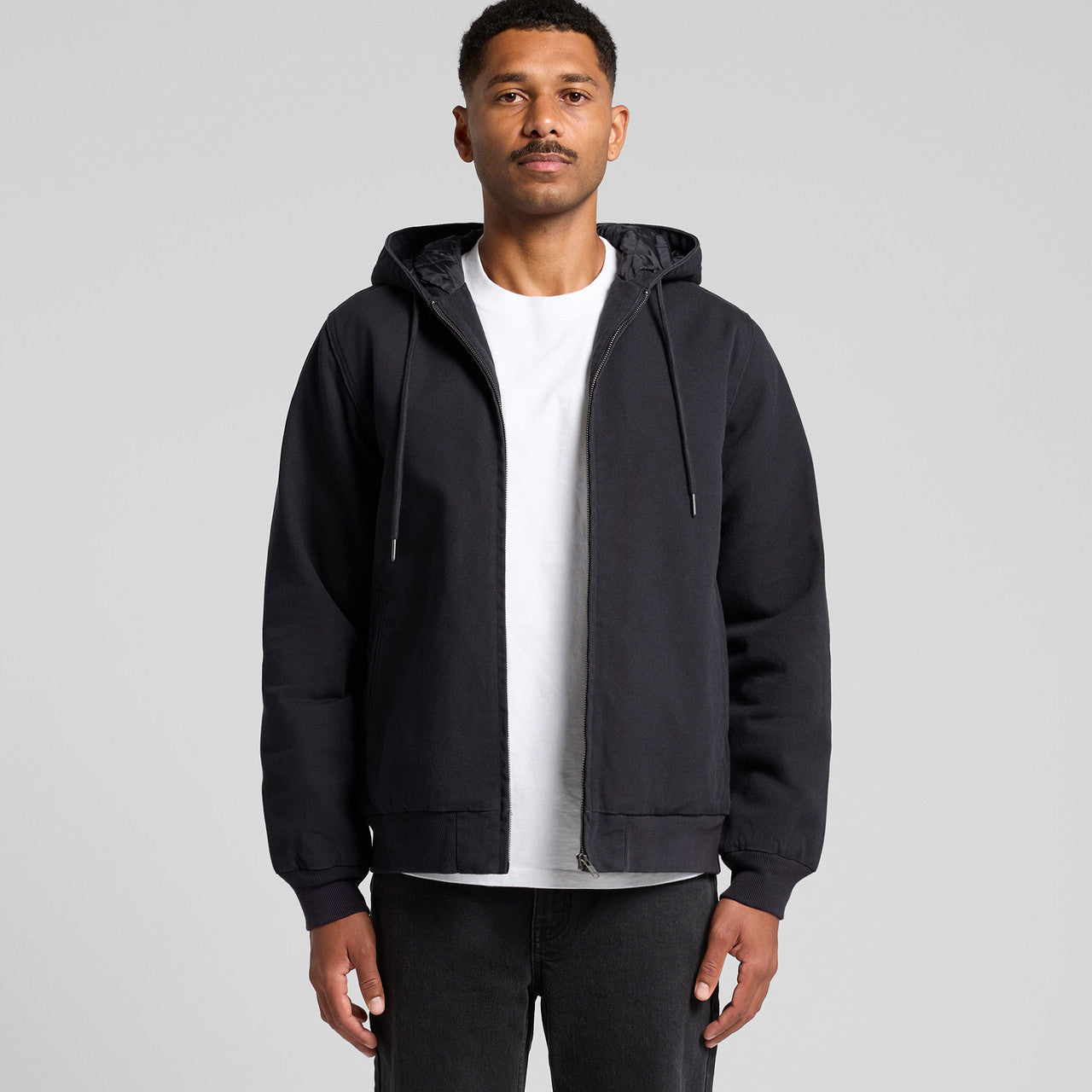 Canvas Bomber Hood Jacket – Hoodie - MAIN