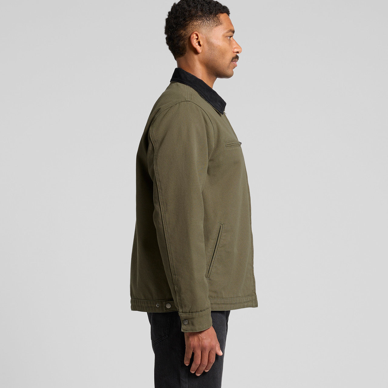 Canvas Cord Jacket - SIDE