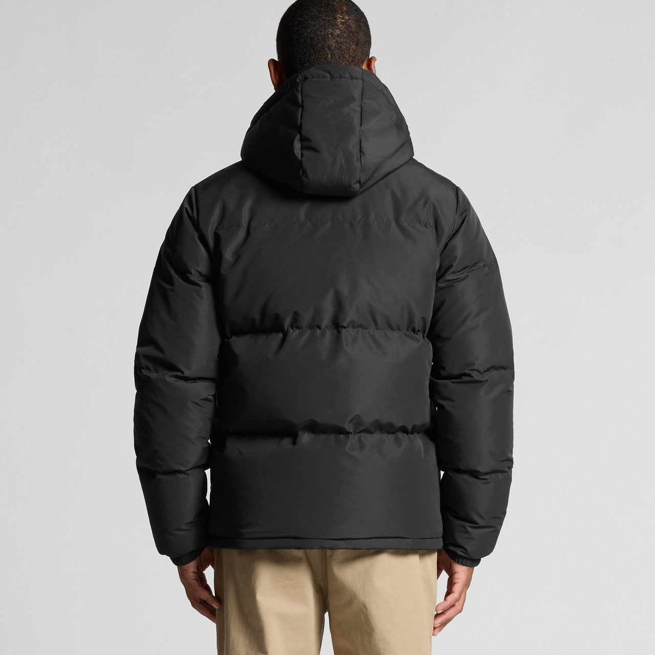 Hooded Puffer Jacket - BACK