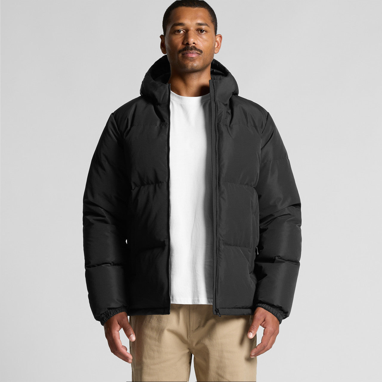 Hooded Puffer Jacket - MAIN