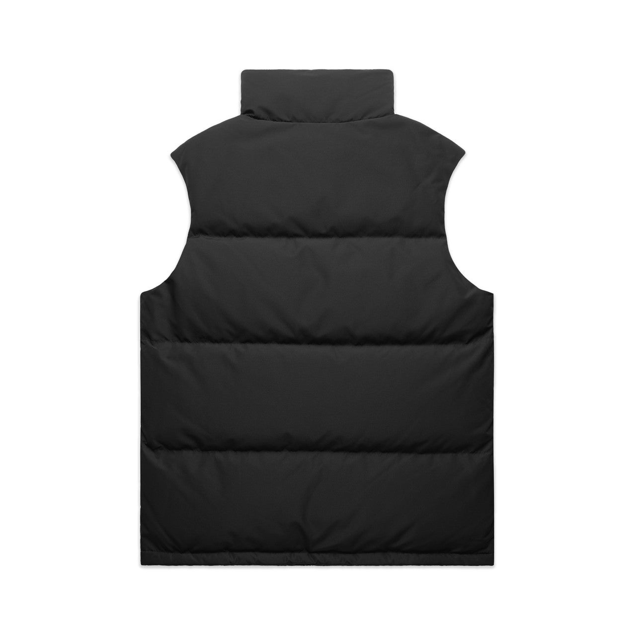 Puffer Vest – Jacket - BLACK - BACK