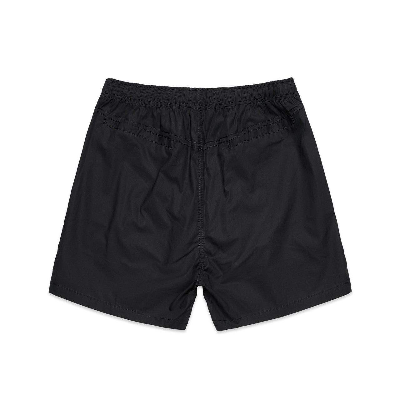 Beach Shorts 17" - BLACK - BACK