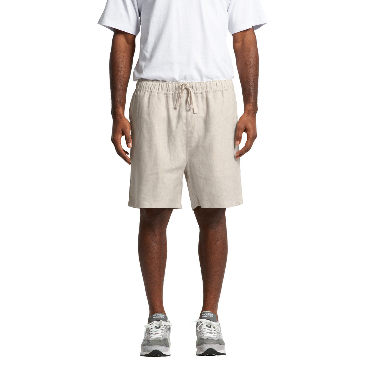 Linen Shorts 18" - FRONT