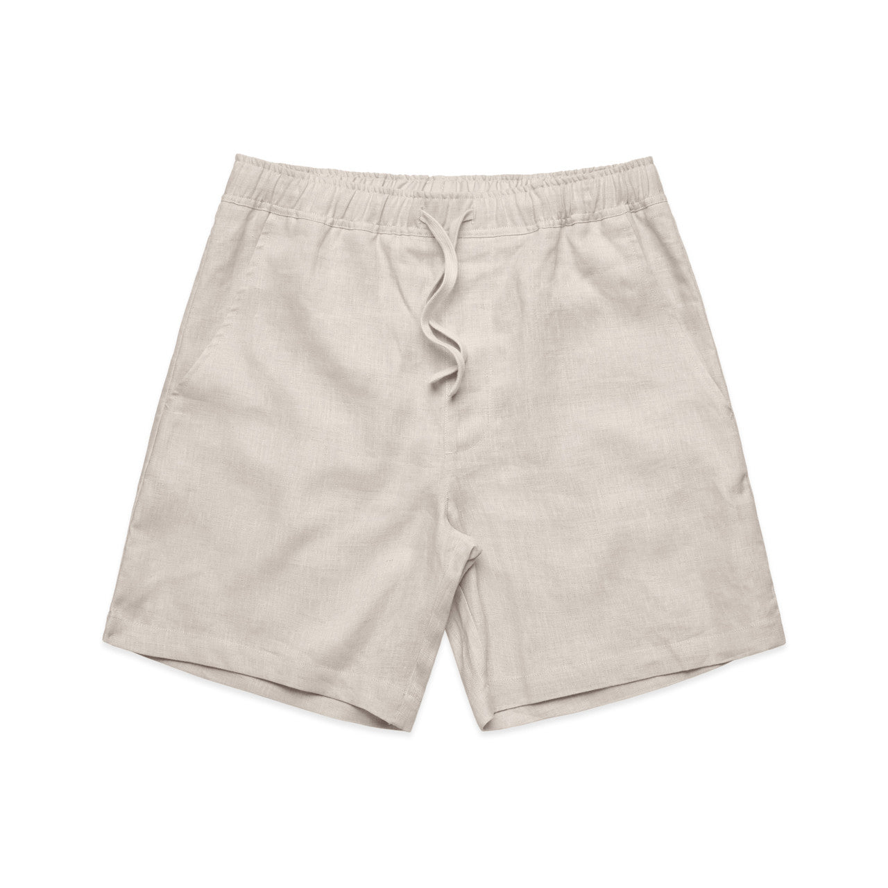 Linen Shorts 18" - Natural