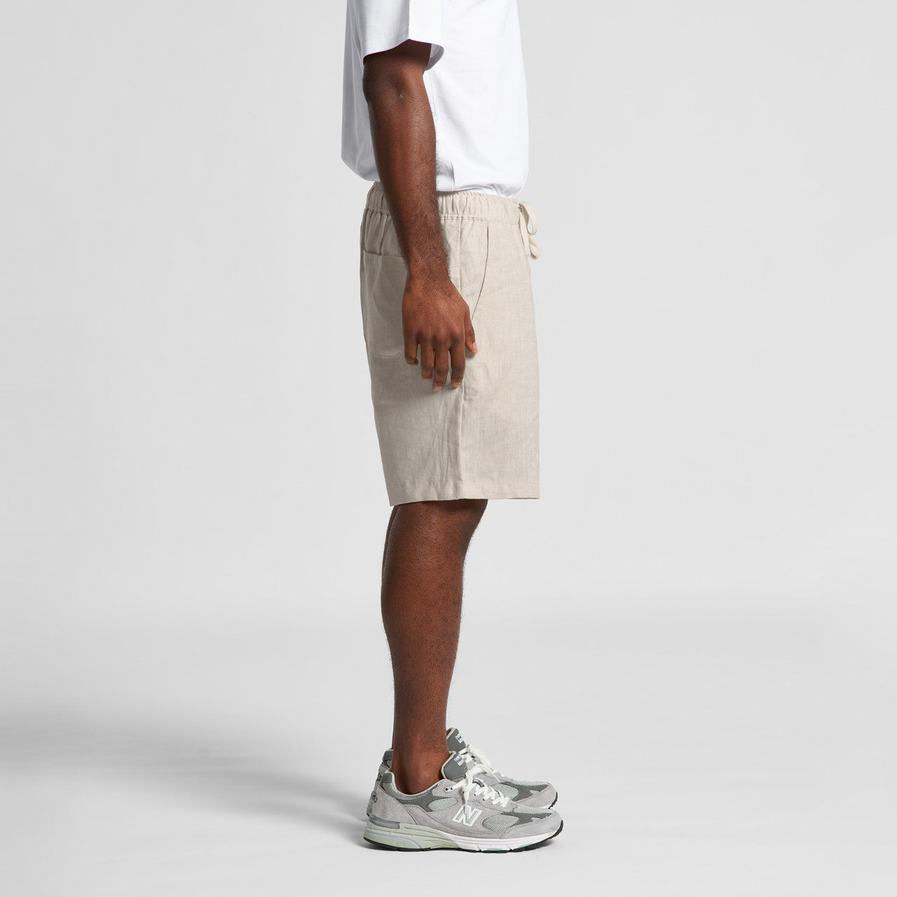 Linen Shorts 18" - SIDE