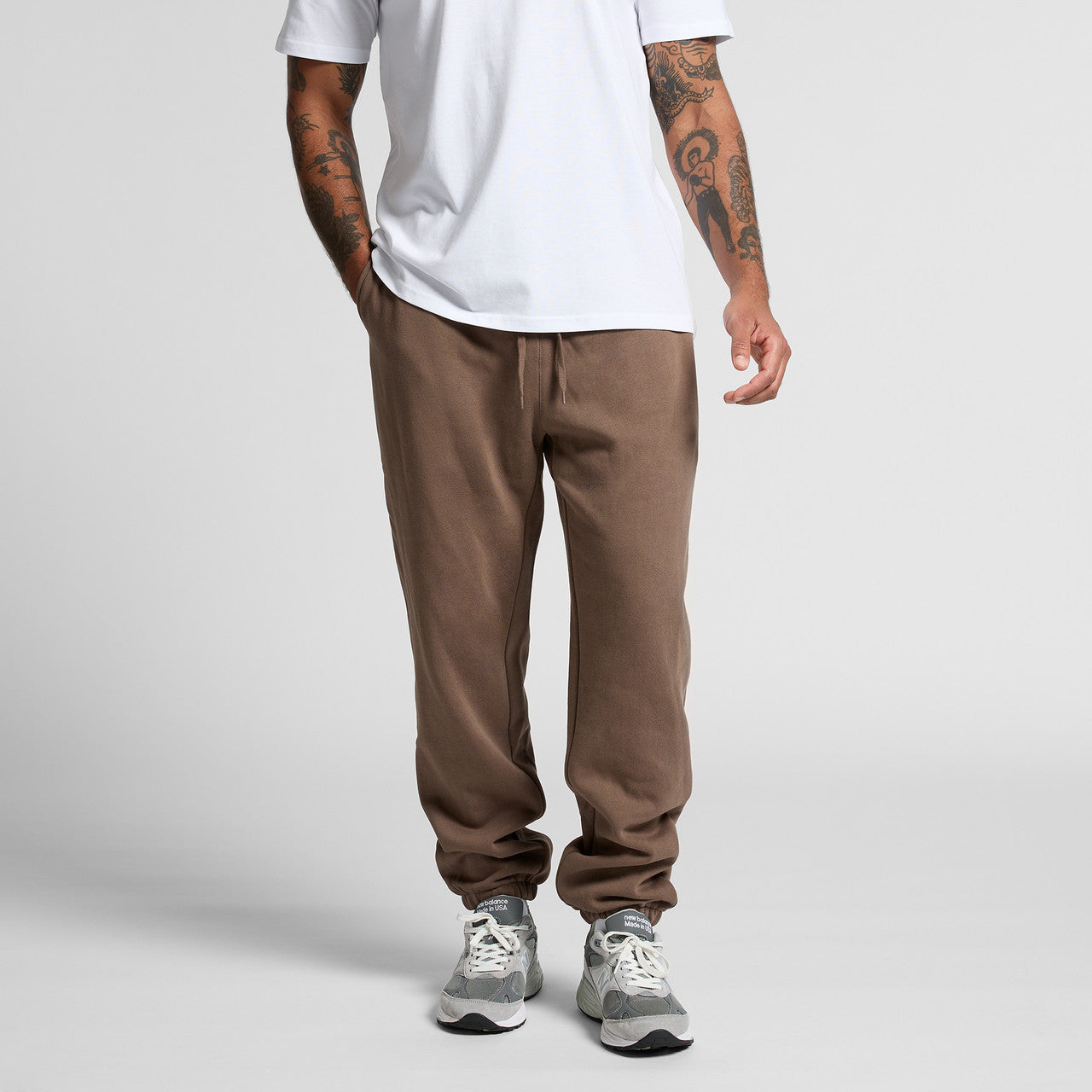 Stencil Joggers – Track Pants - BACK