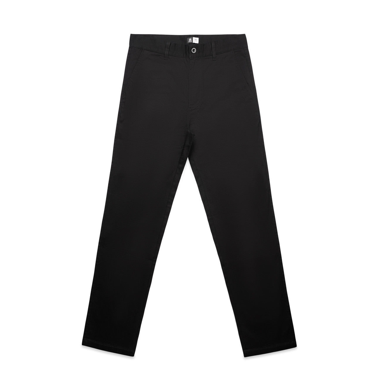 Straight Trousers – Pants - Black