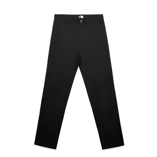 Straight Trousers – Pants - Black