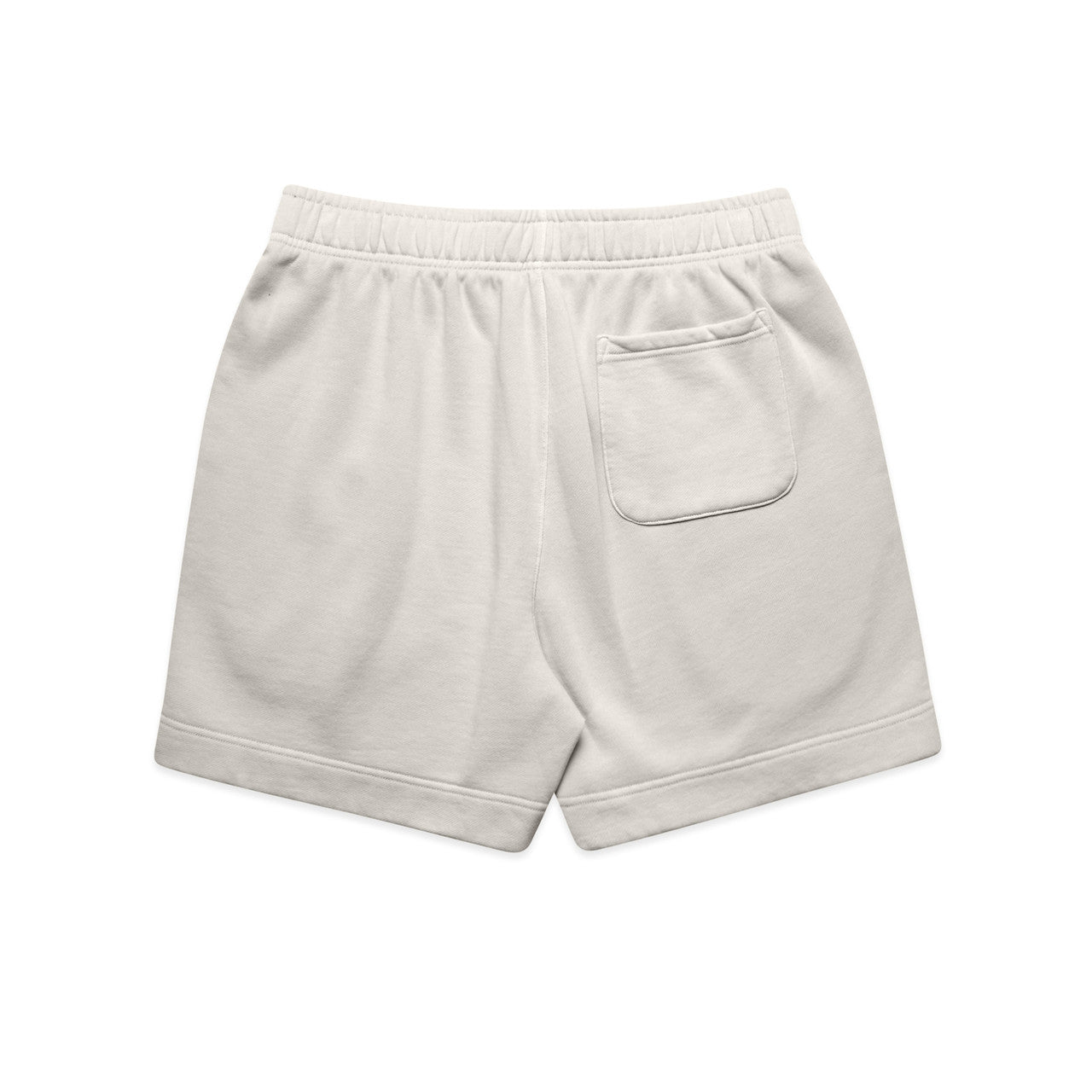 Relax Faded Track Shorts 18" - FADED BONE - BACK