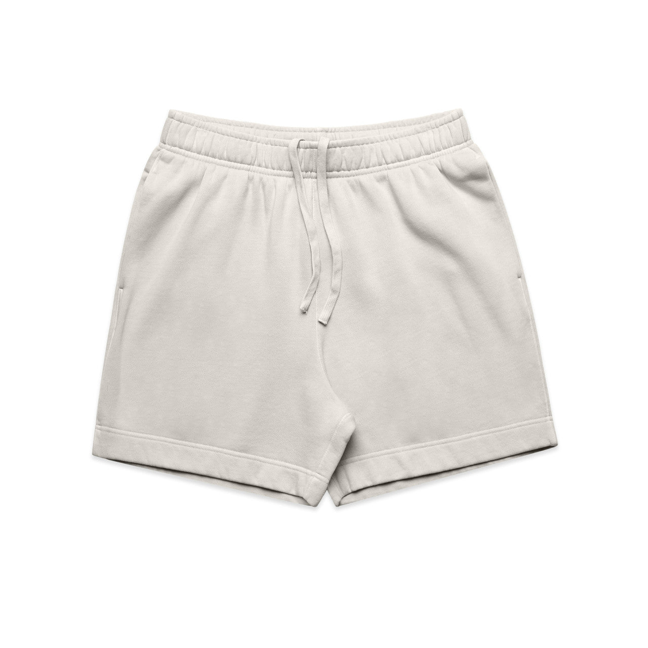 Relax Faded Track Shorts 18" - Faded Bone