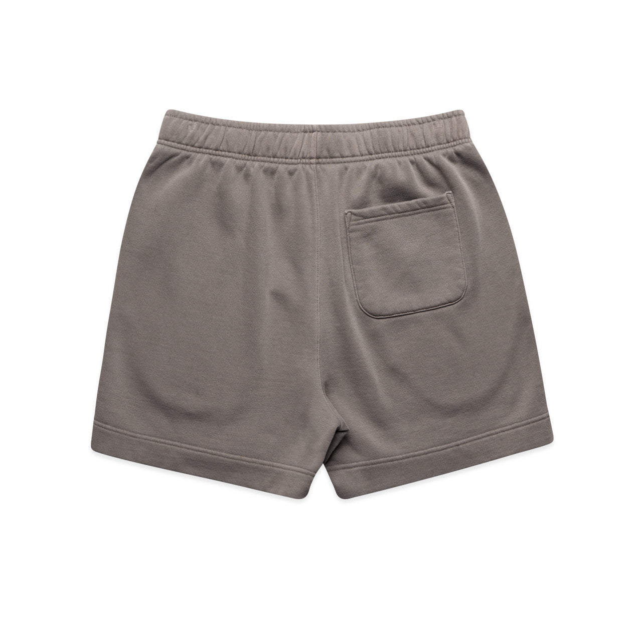 Relax Faded Track Shorts 18" - FADED GREY - BACK