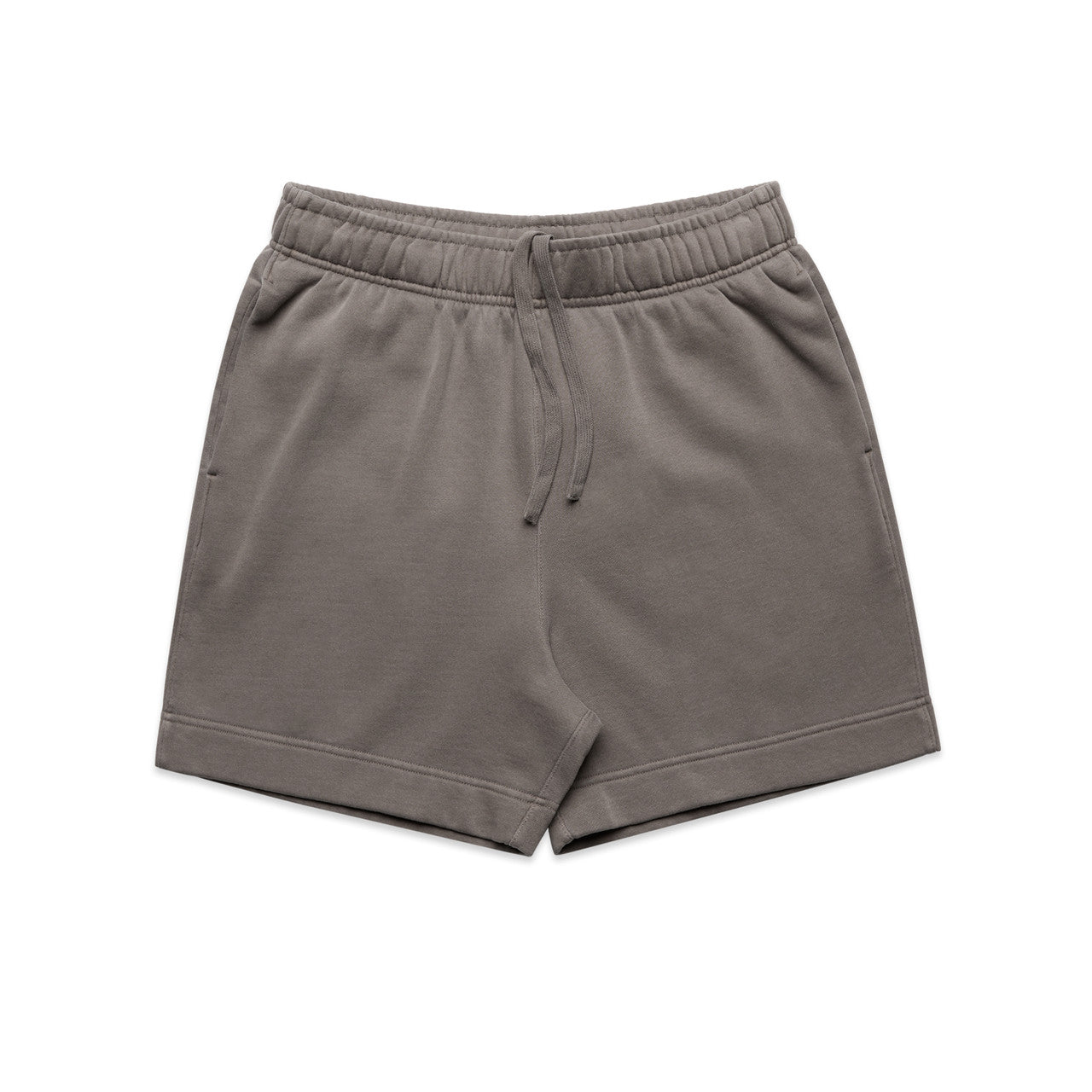 Relax Faded Track Shorts 18" - Faded Grey