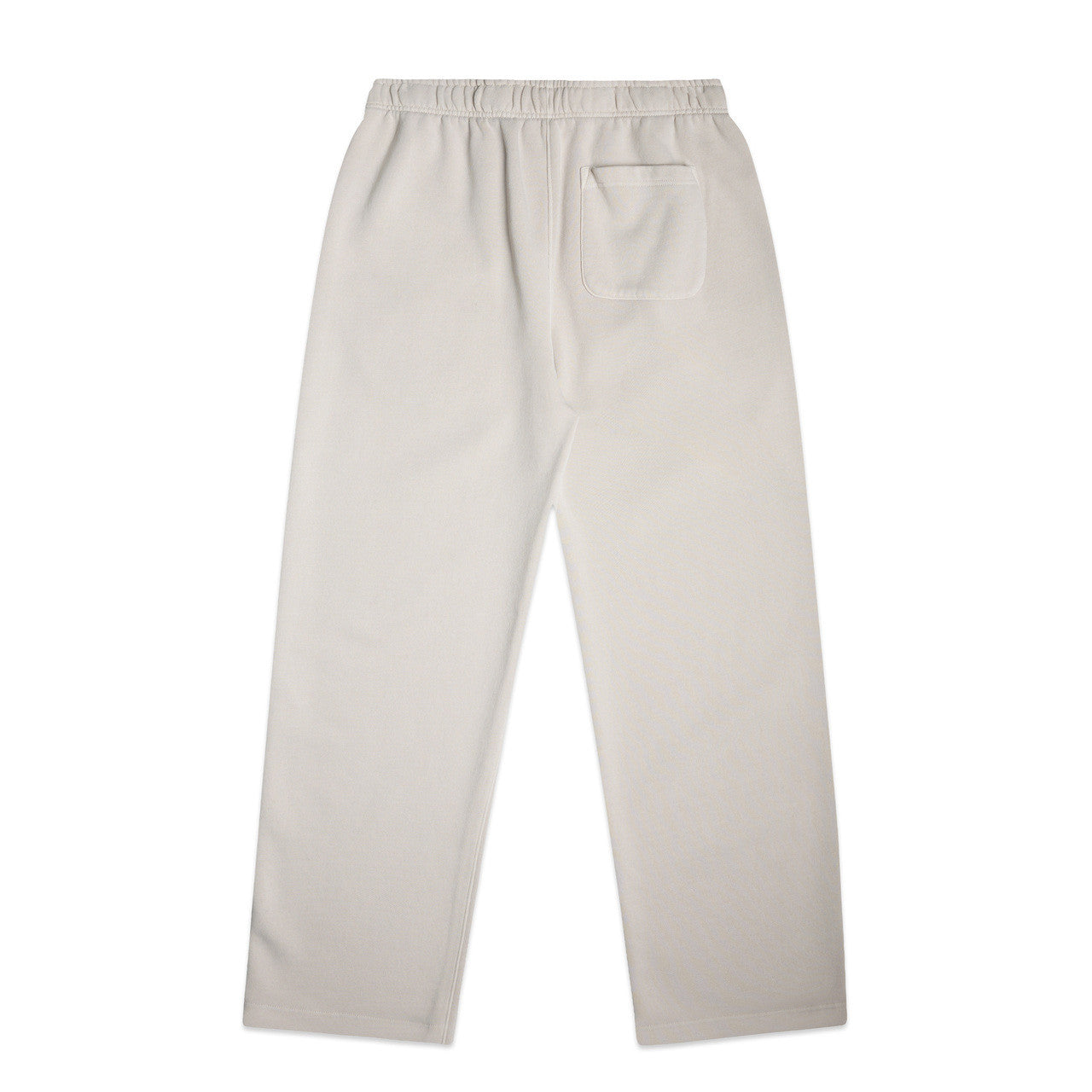 Relax Faded Cuffless Joggers – Track Pants - FADED BONE - BACK
