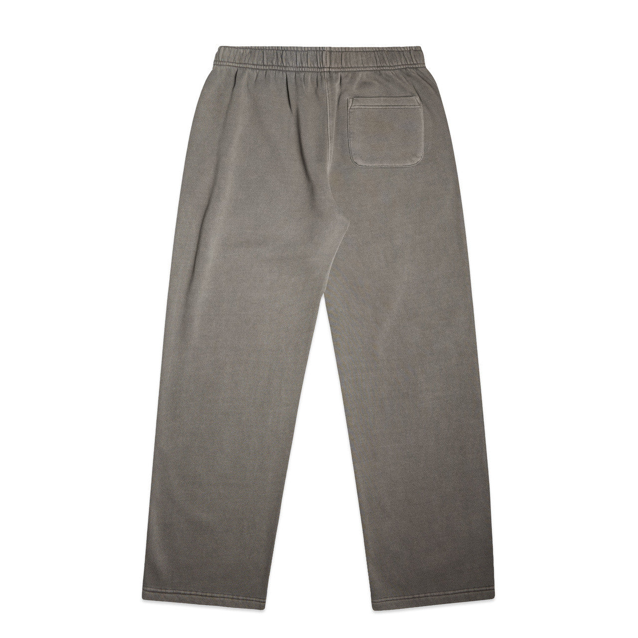 Relax Faded Cuffless Joggers – Track Pants - FADED GREY - BACK