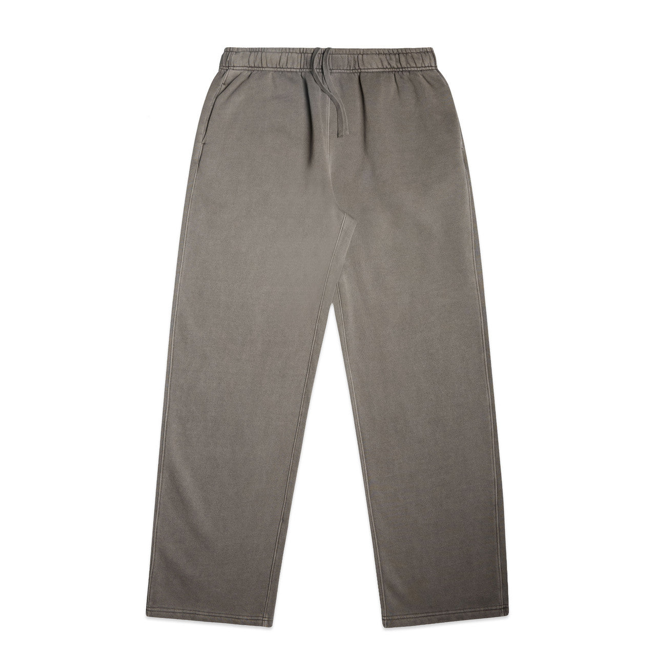 Relax Faded Cuffless Joggers – Track Pants - Faded Grey