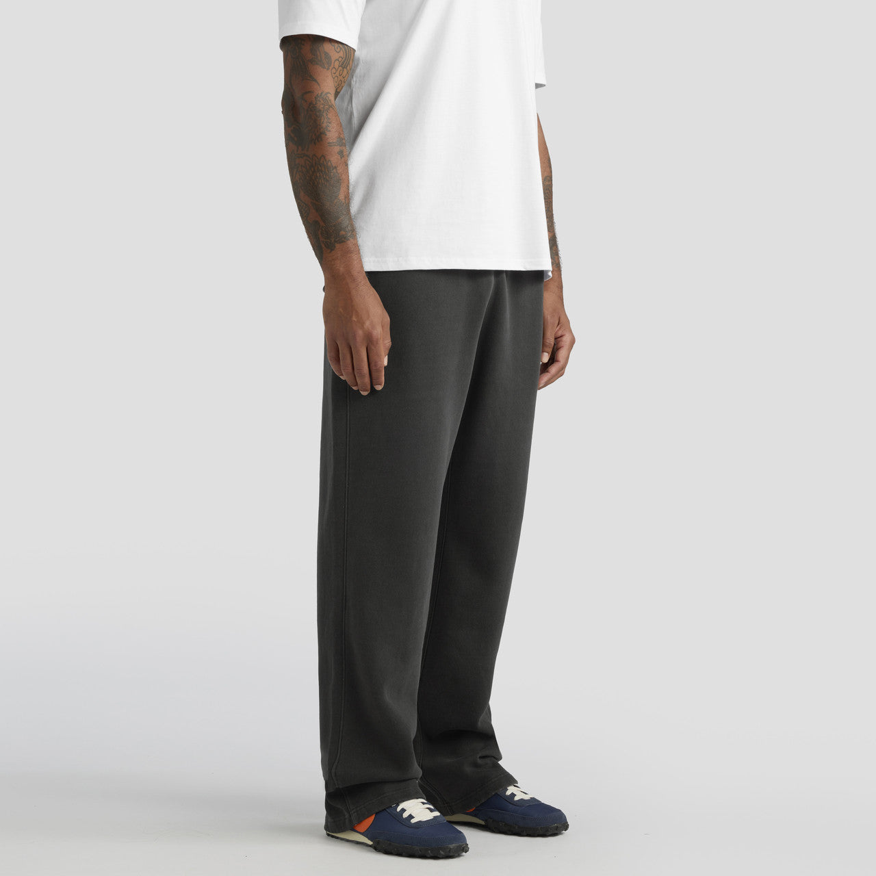 Relax Faded Cuffless Joggers – Track Pants - TURN