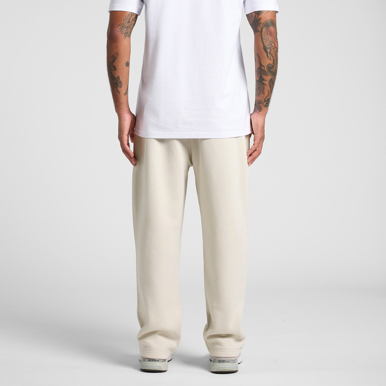 Relax Cuffless Joggers – Track Pants - BACK