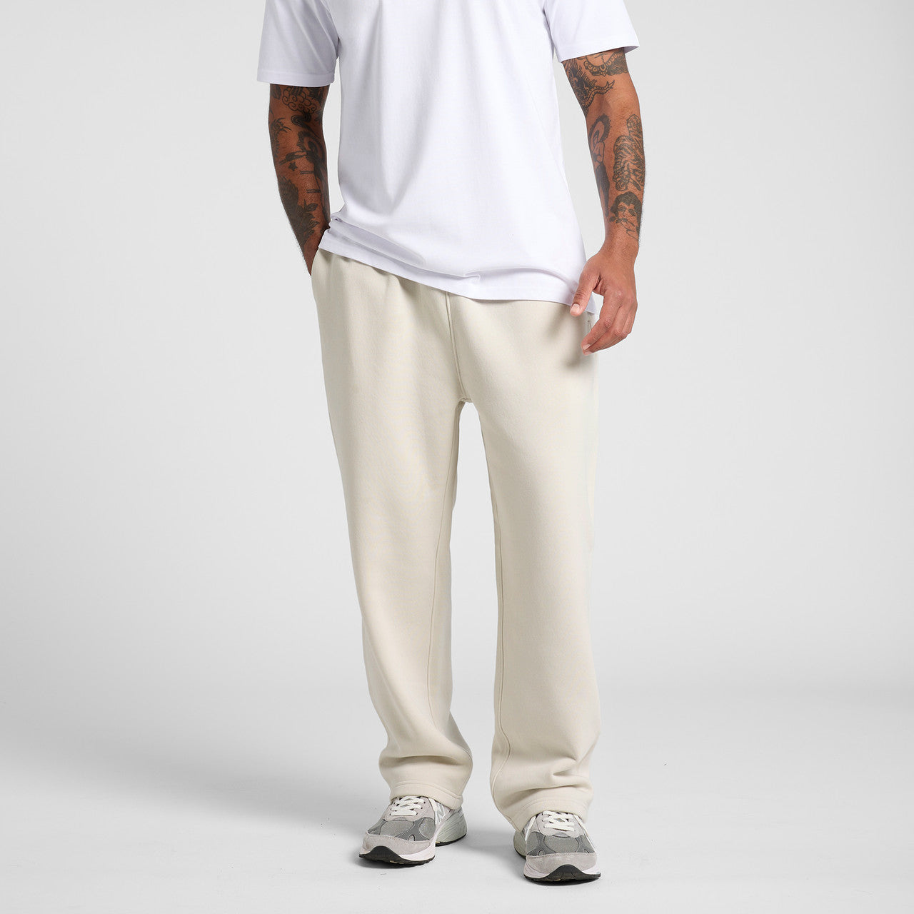 Relax Cuffless Joggers – Track Pants - BACK