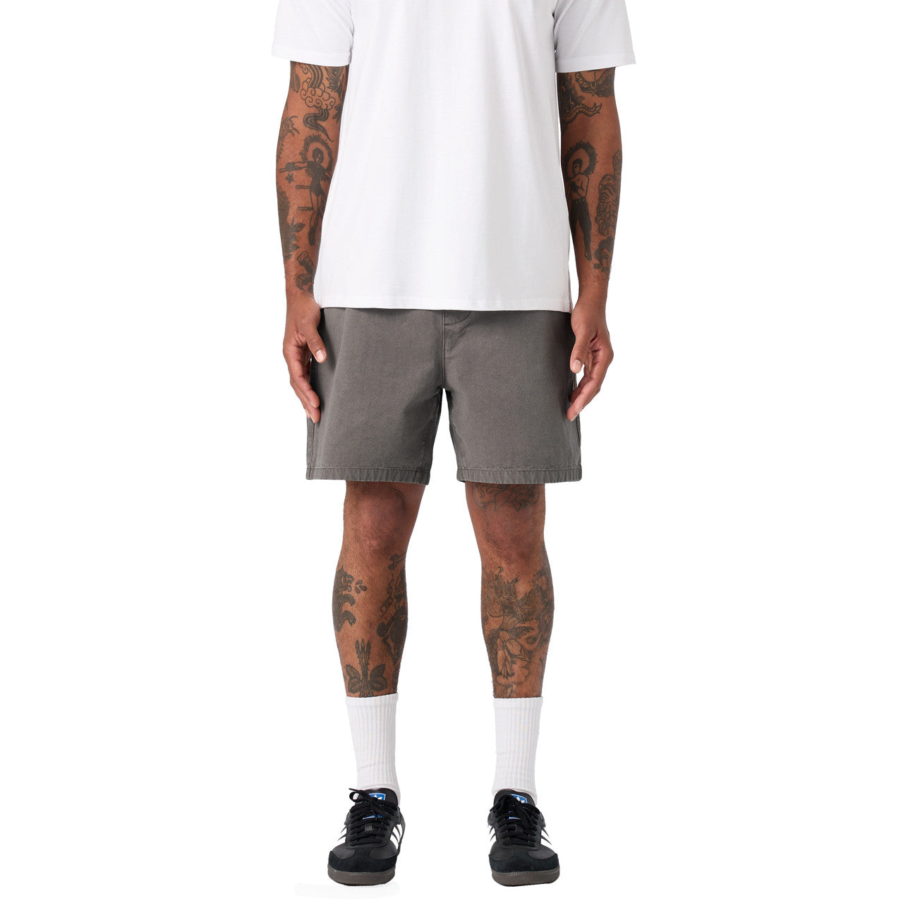 Faded Walk Shorts 18" - FRONT