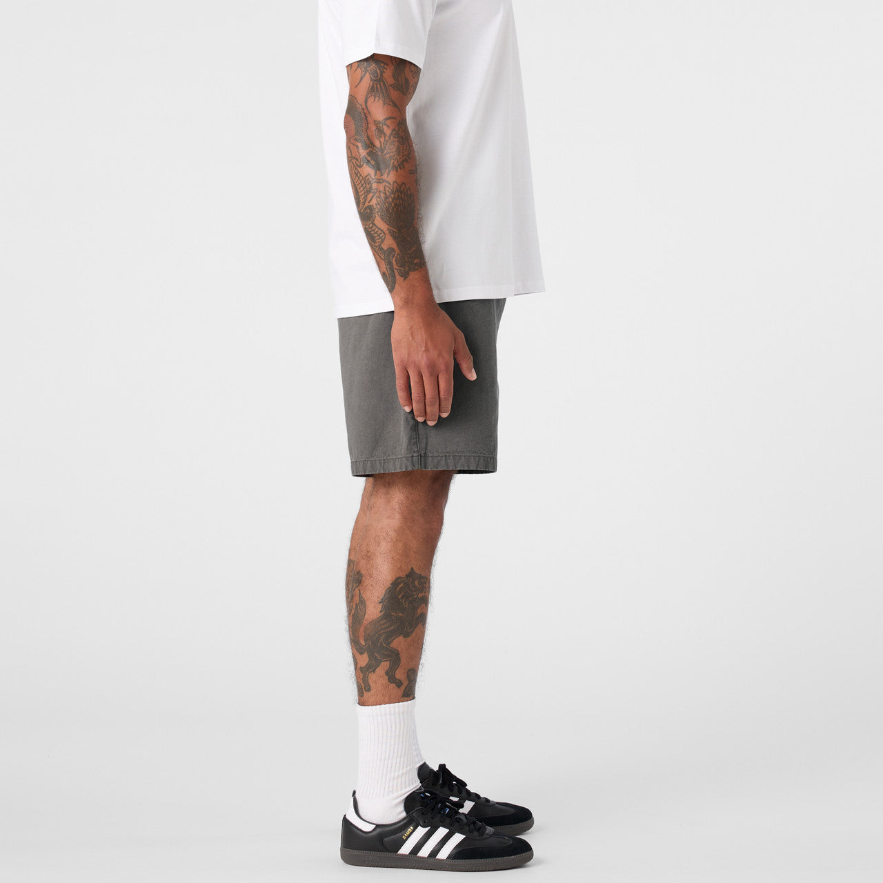 Faded Walk Shorts 18" - SIDE