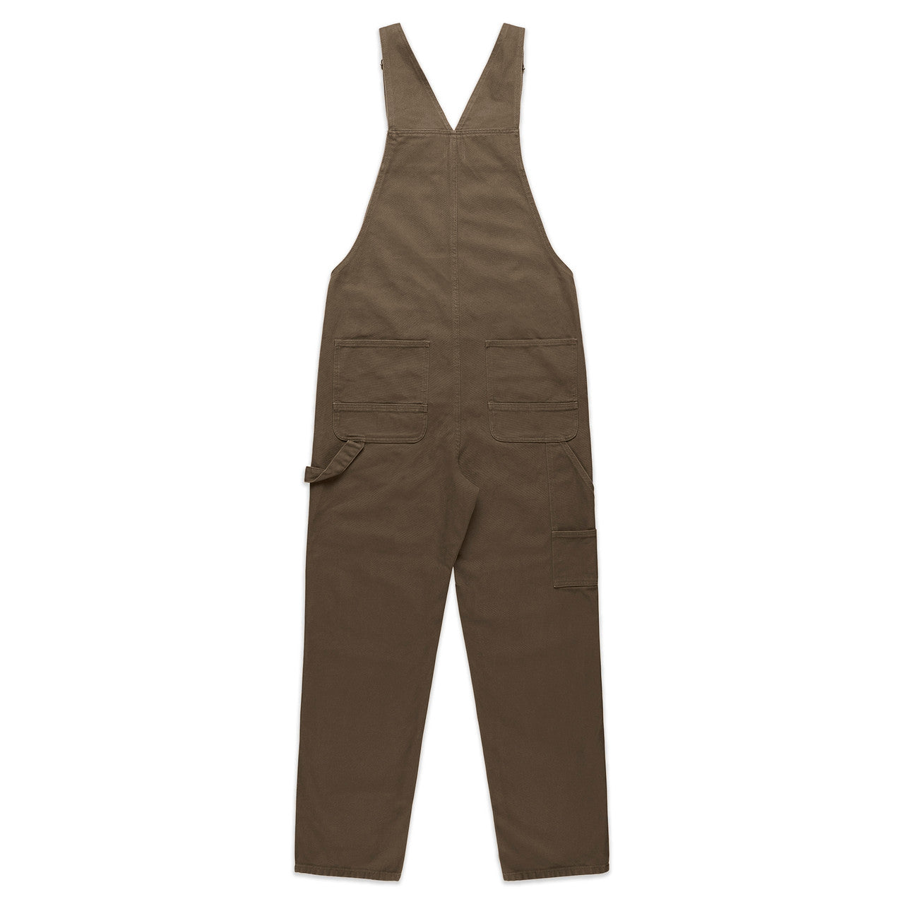 Canvas Overalls - WALNUT - BACK