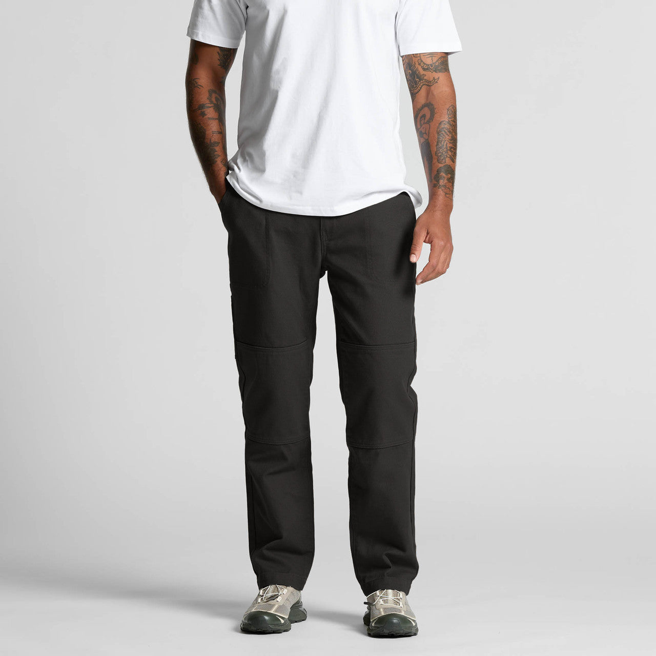 Canvas Trousers – Pants - BACK
