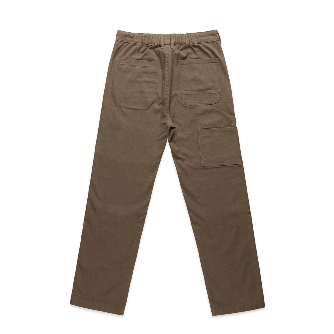 Canvas Trousers – Pants - WALNUT - BACK