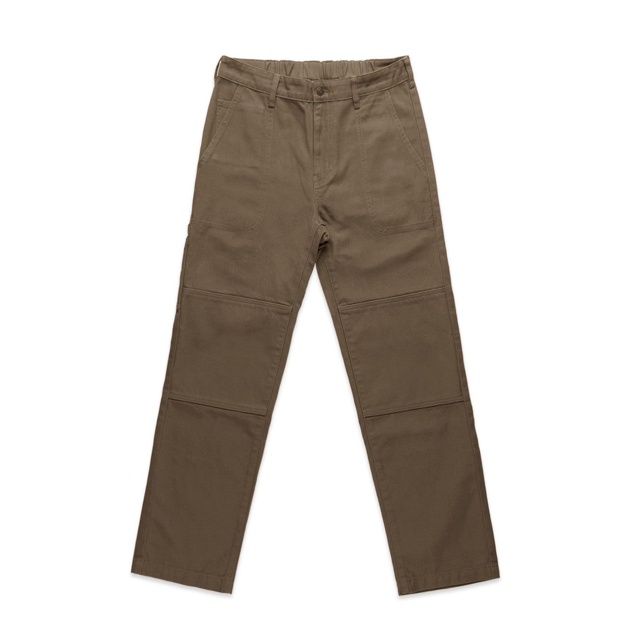 Canvas Trousers – Pants - Walnut