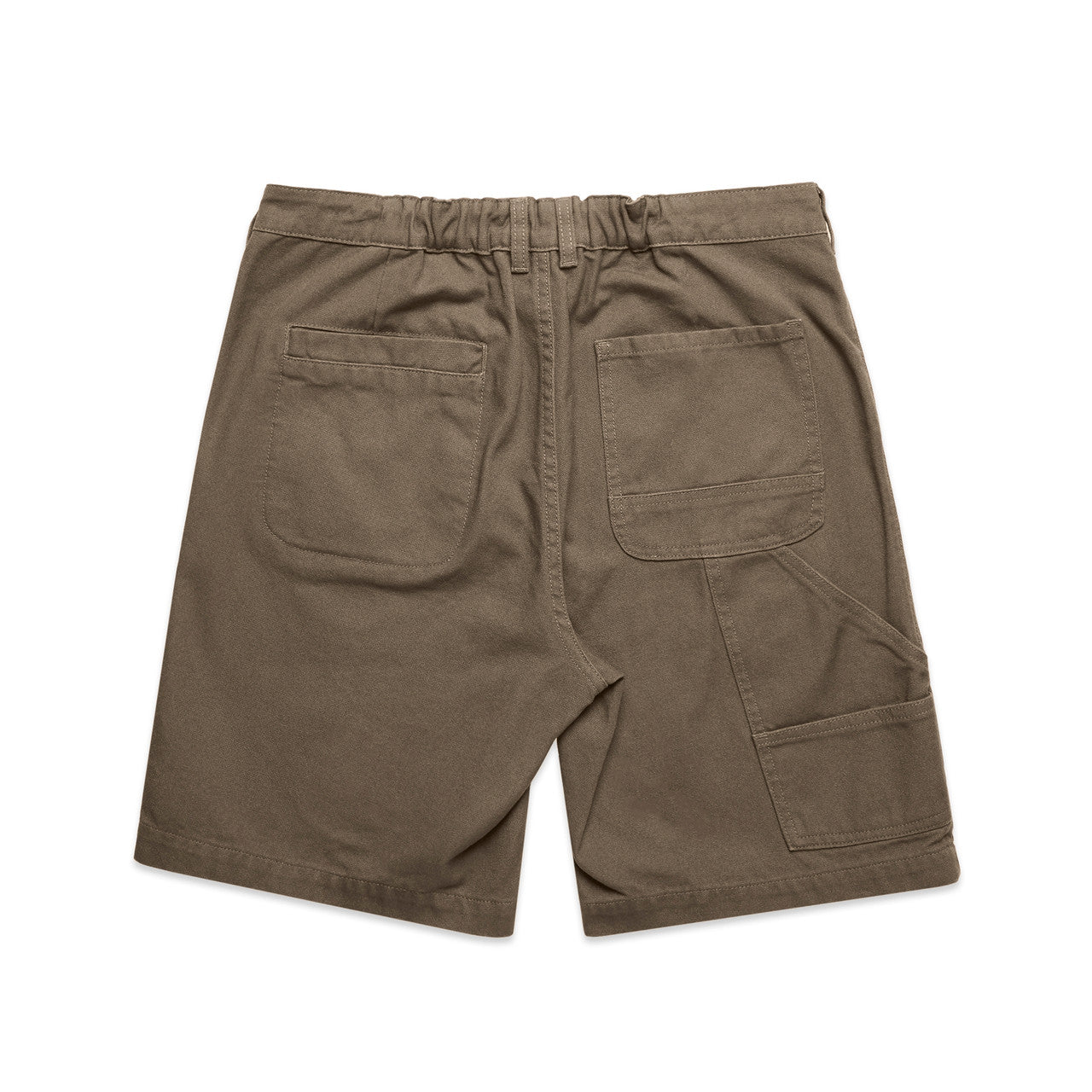 Canvas Shorts - WALNUT - BACK
