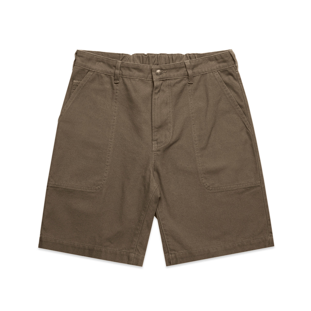 Canvas Shorts - Walnut