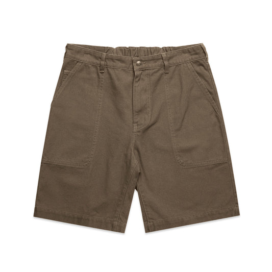 Canvas Shorts - Walnut