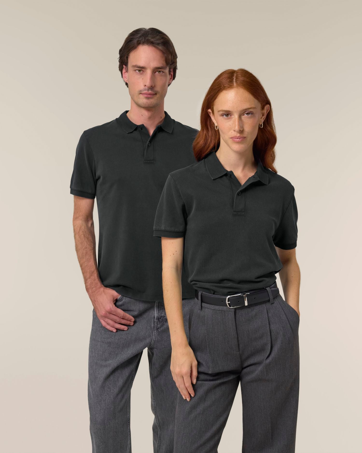 Coaster Vintage – Unisex Polo Shirt - G. Dyed Hydro
