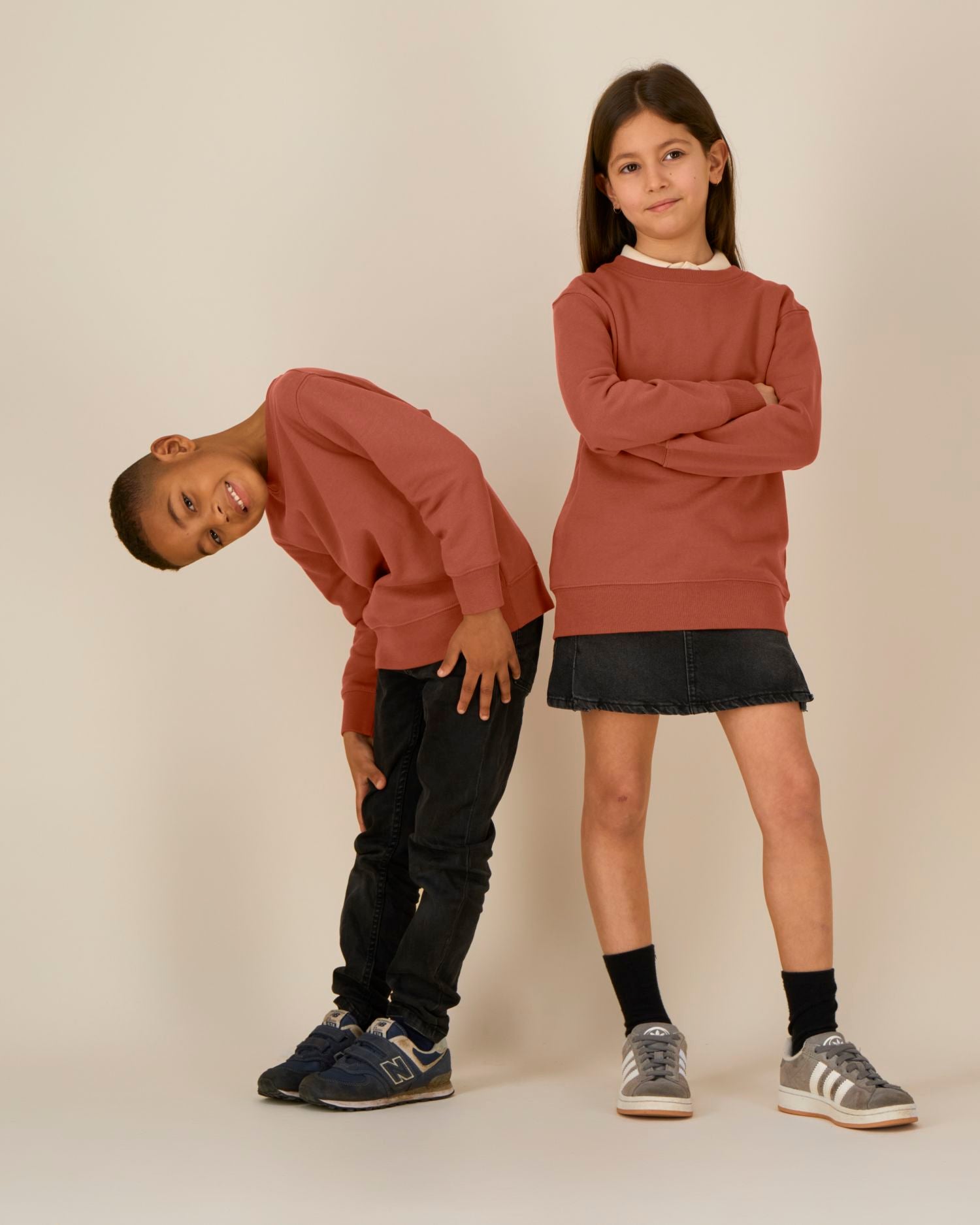 Mini Changer 2.0 – Kids Crew neck sweatshirt - Viva Yellow