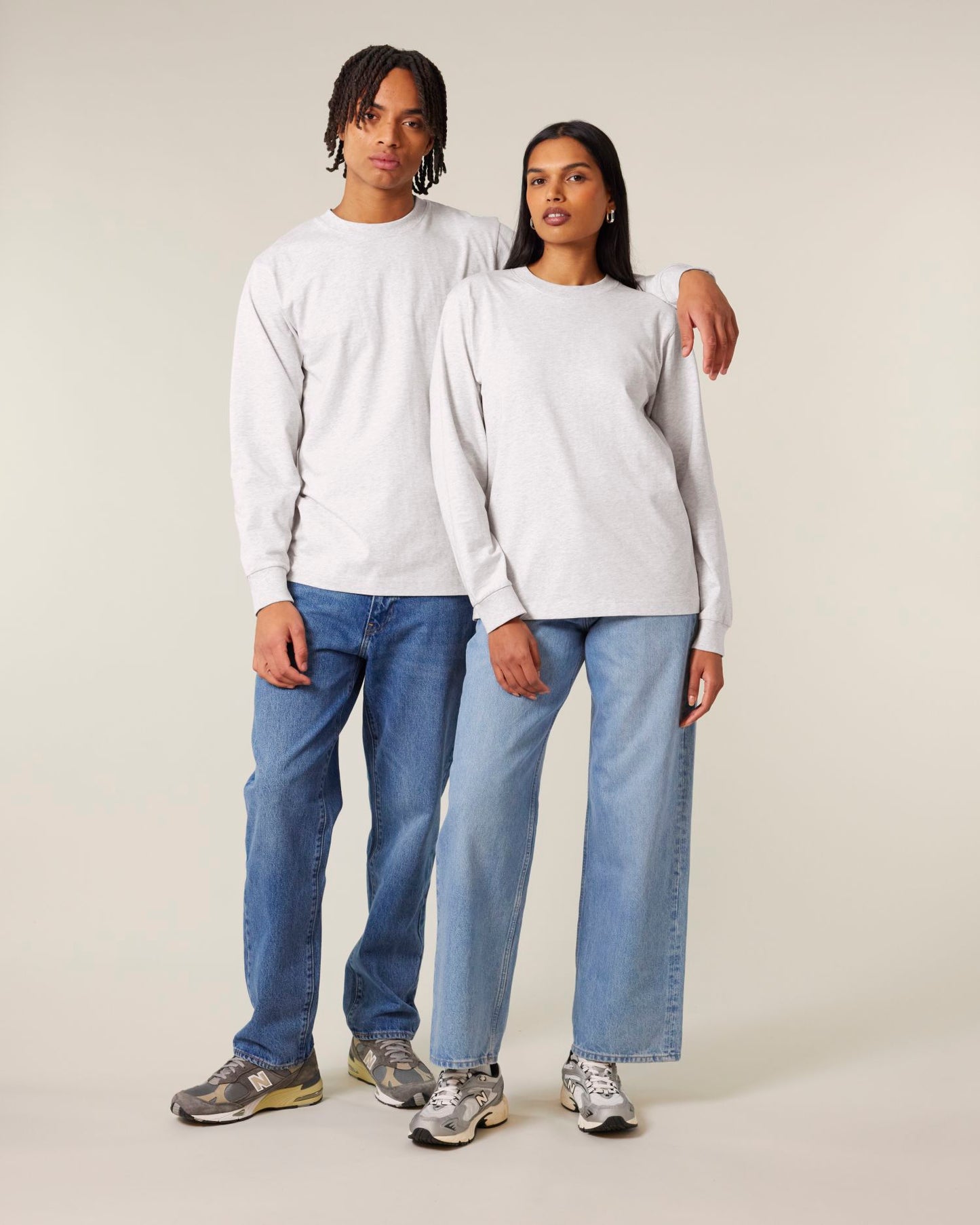 Freestyler Long Sleeve – Unisex T-Shirt - White