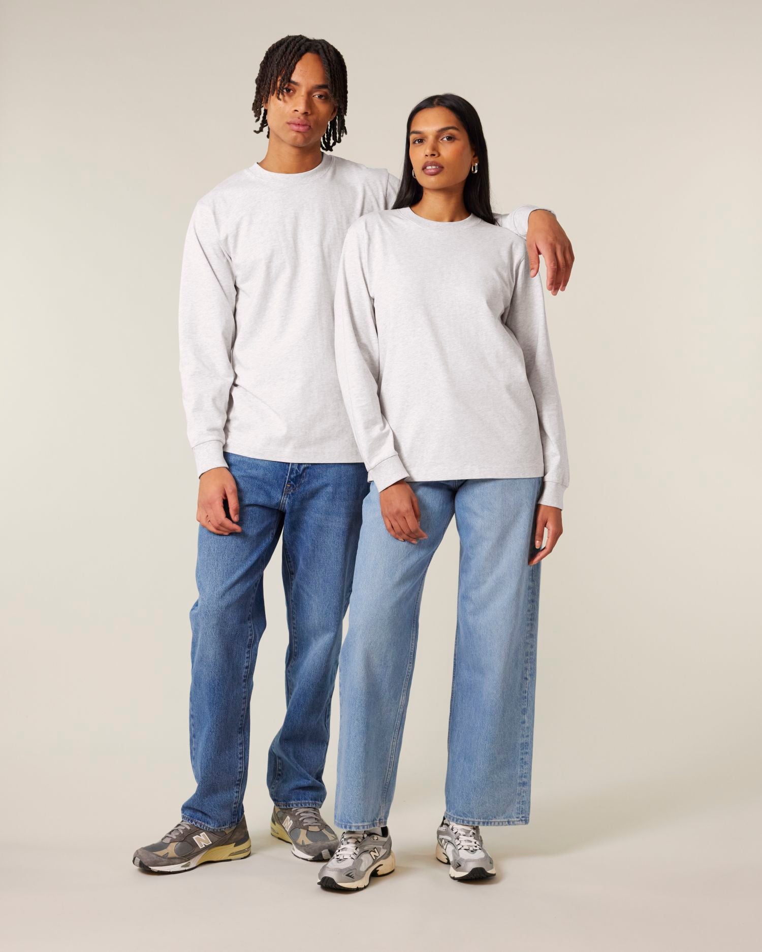 Freestyler Long Sleeve – Unisex T-Shirt - White