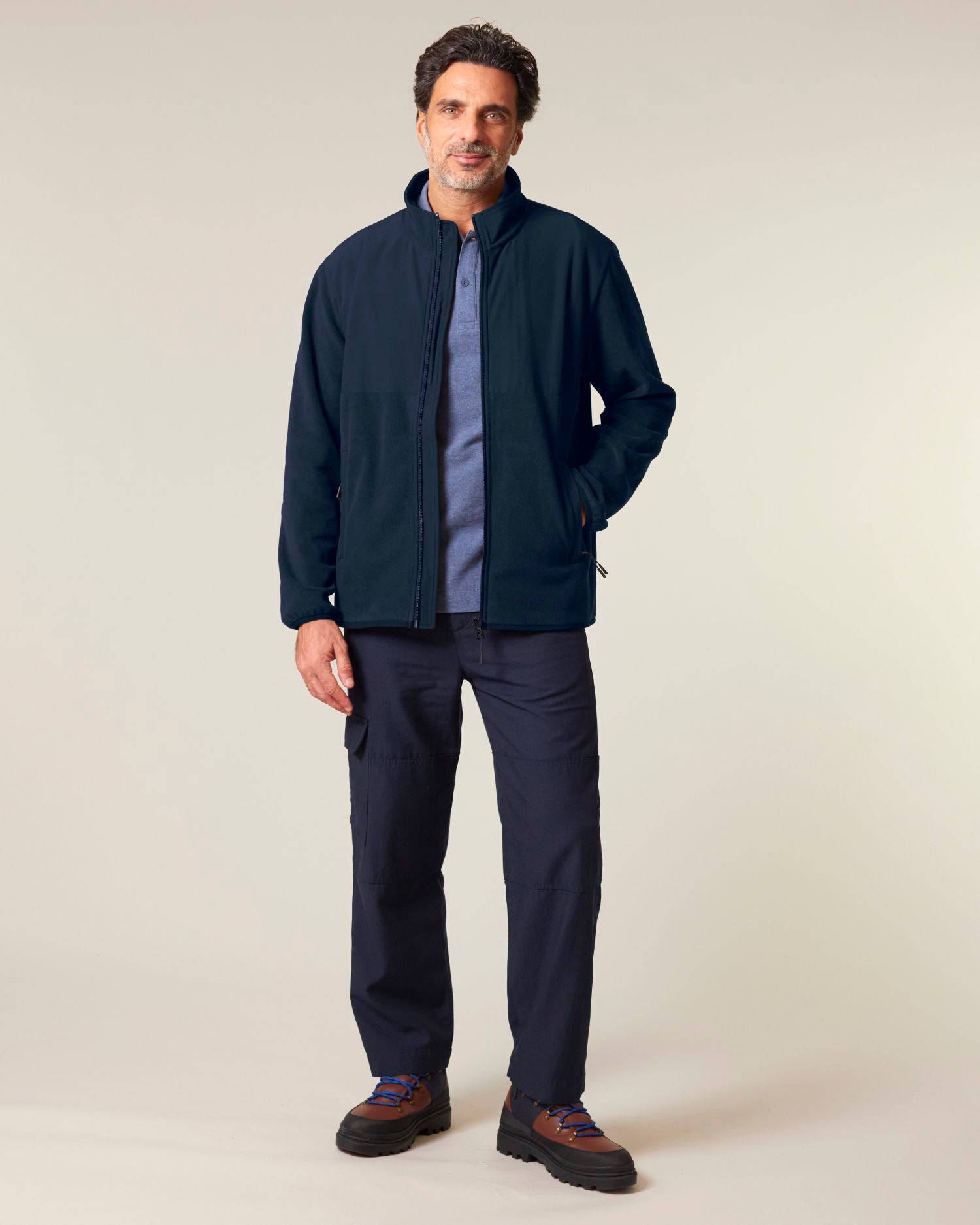 Trekker – Unisex Polar Fleece - French Navy