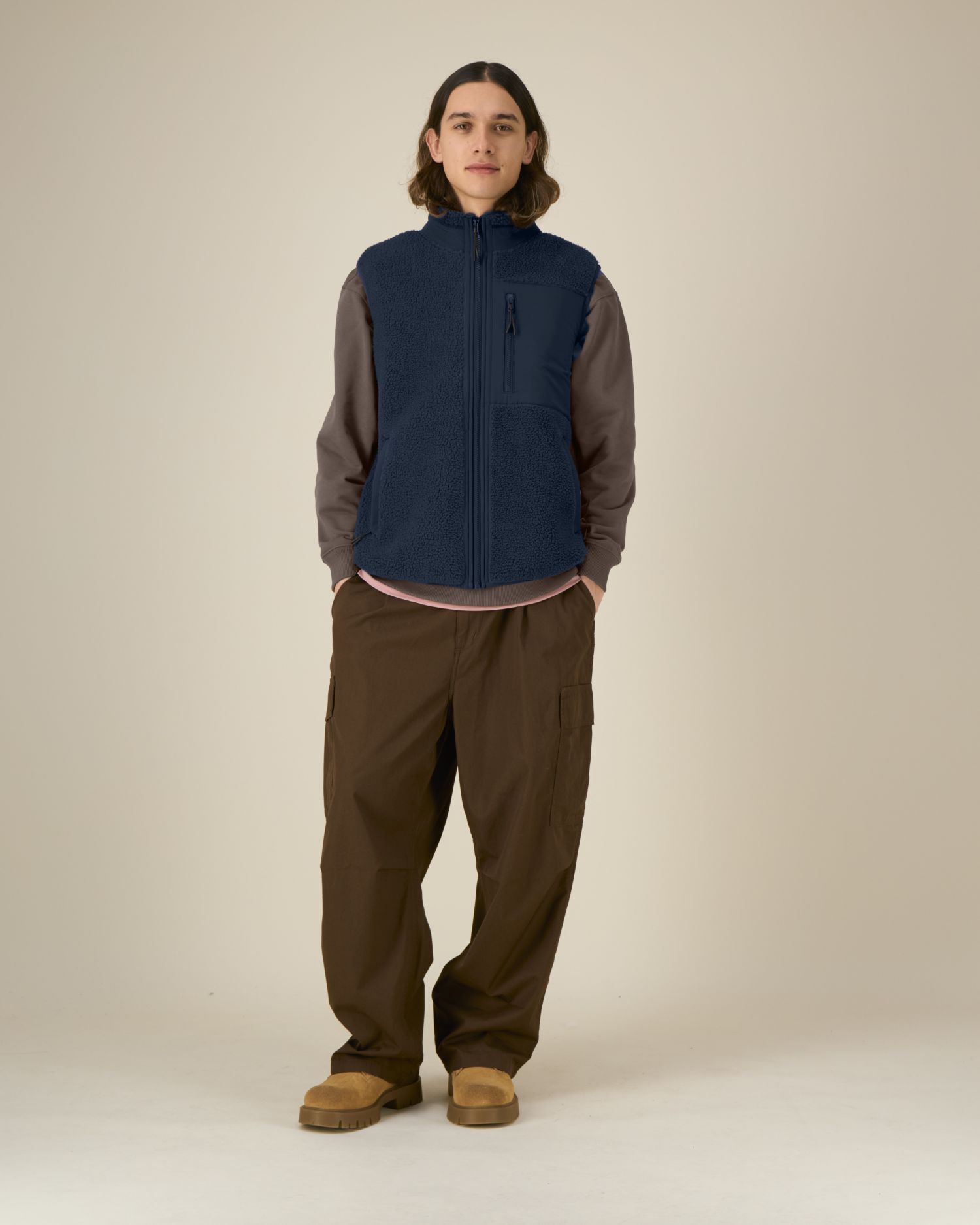 Liner – Unisex Sherpa - Red Brown