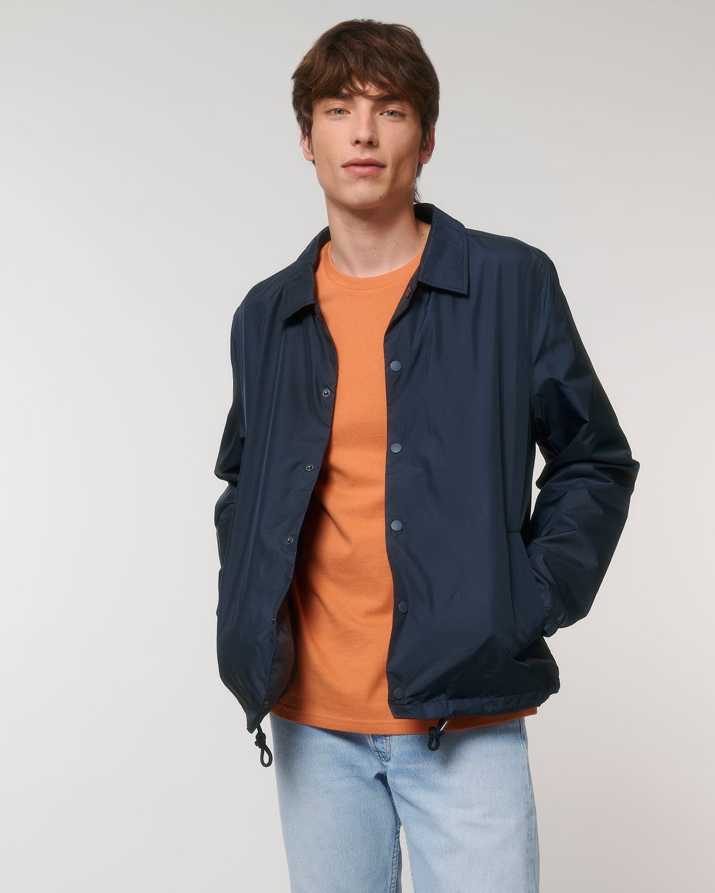 Coacher – Unisex Windbreaker - French Navy