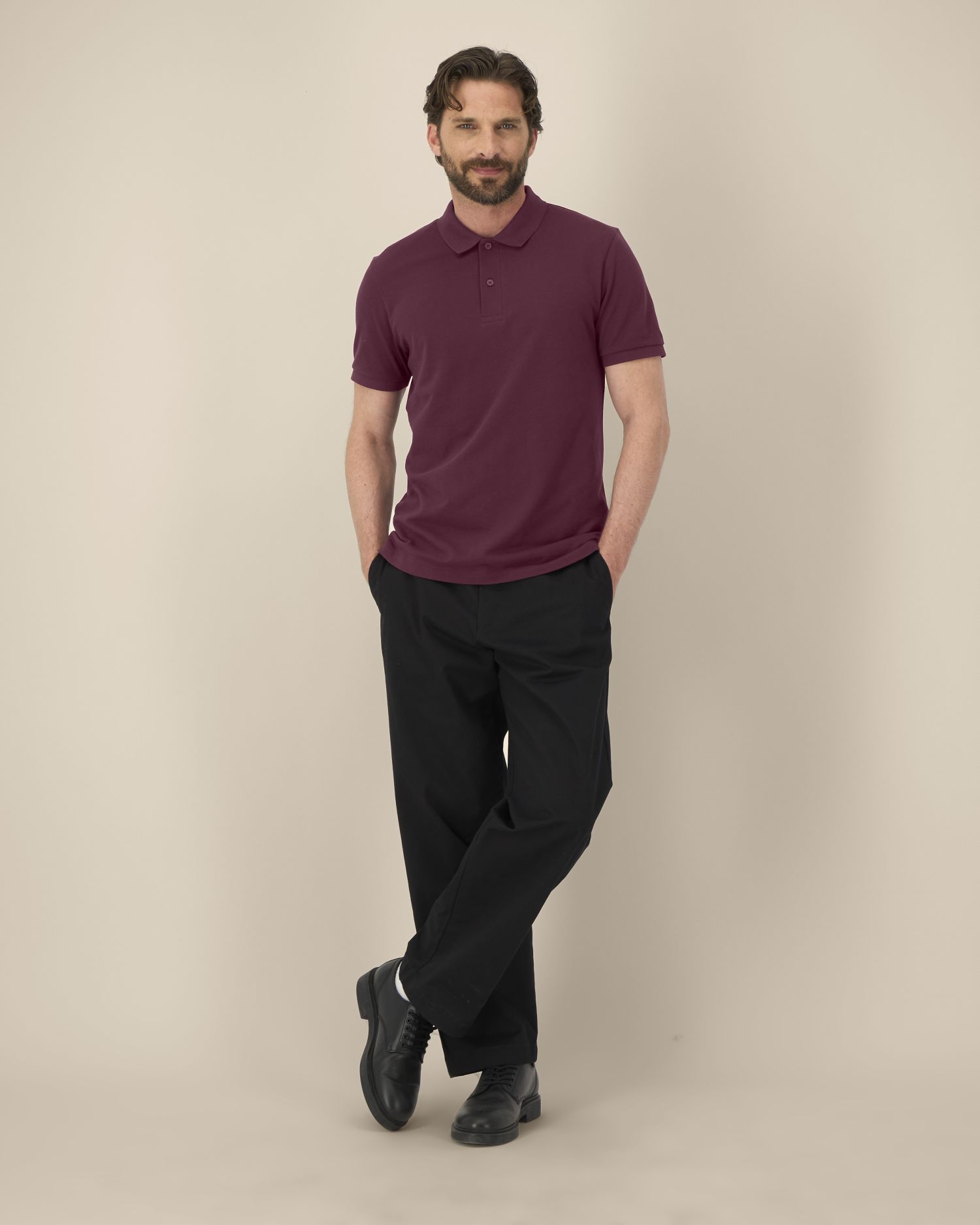 Stanley Coaster – Men Polo Shirt - White