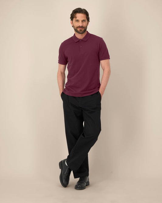 Stanley Coaster – Men Polo Shirt - White