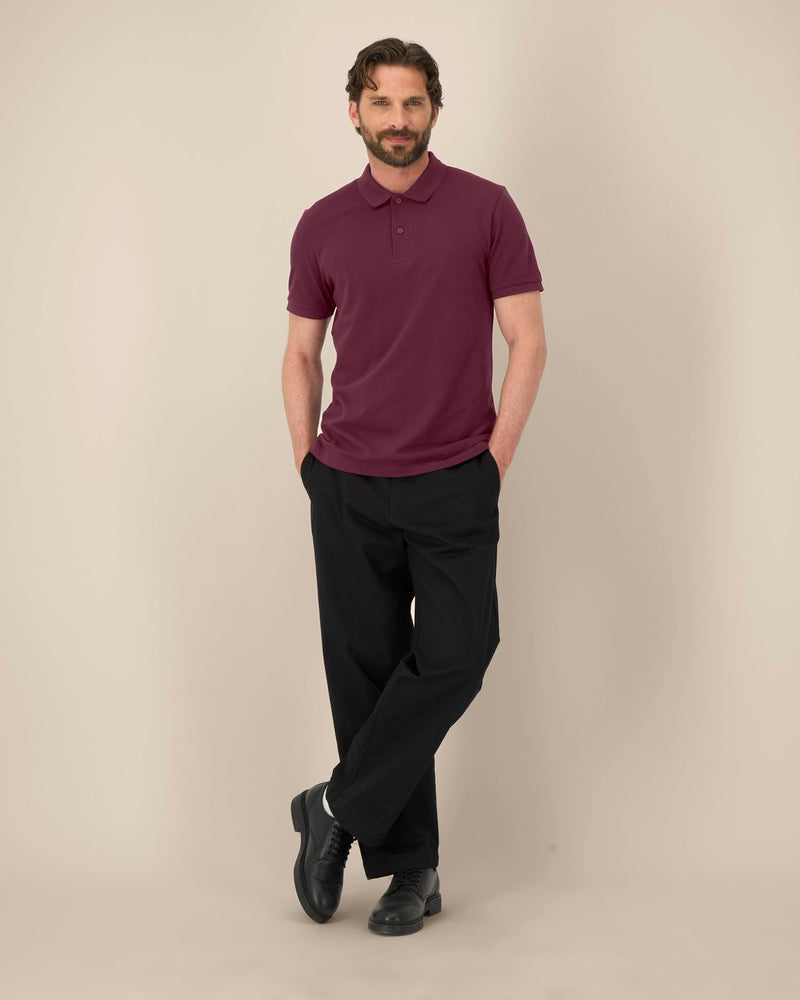 Stanley Coaster – Men Polo Shirt - White